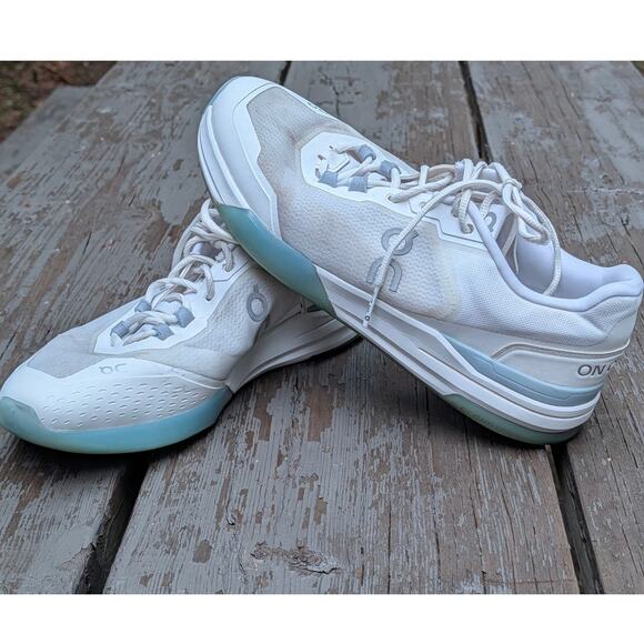 On Cloud The Roger Clubhouse Pro White Ice Blue Men\'s Size 10.5 Tennis Sneakers main image 8